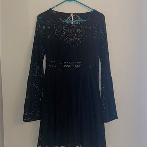 Free People Bell Sleeve Dress